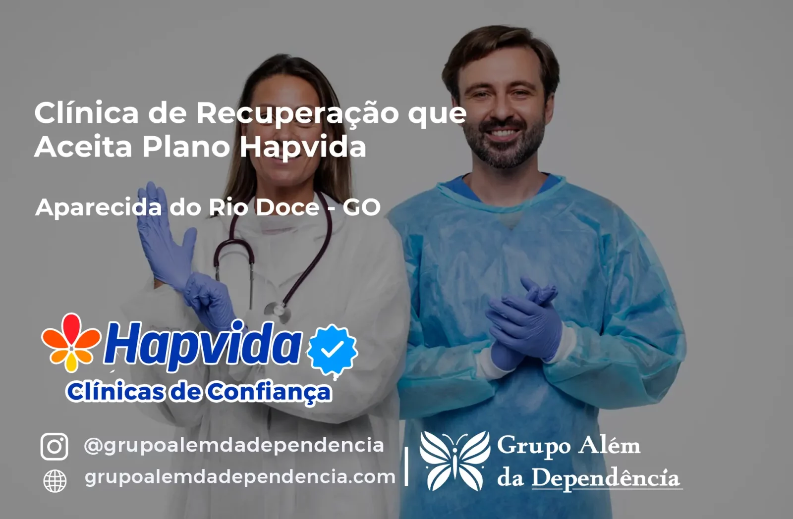 Clínica de Recuperação que Aceita Hapvida em Aparecida do Rio Doce - GO
