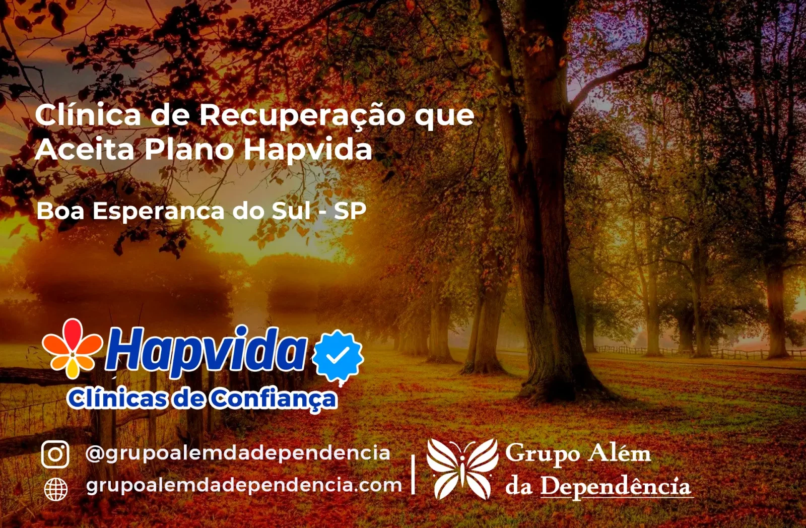 Clínica de Recuperação que Aceita Hapvida em Boa Esperança do Sul - SP