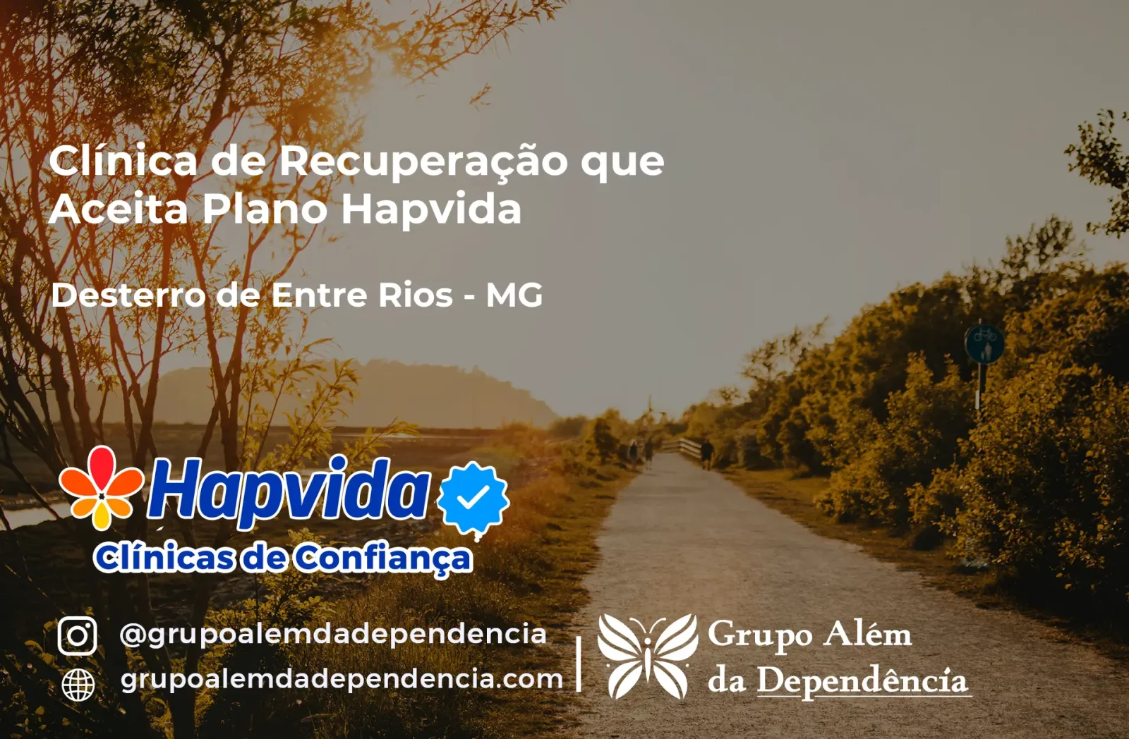 Clínica de Recuperação que Aceita Hapvida em Desterro de Entre Rios - MG