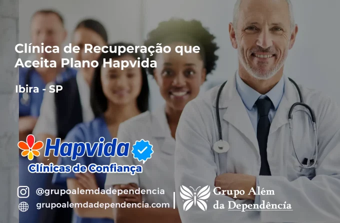 Clínica de Recuperação que Aceita Hapvida em Ibirá - SP