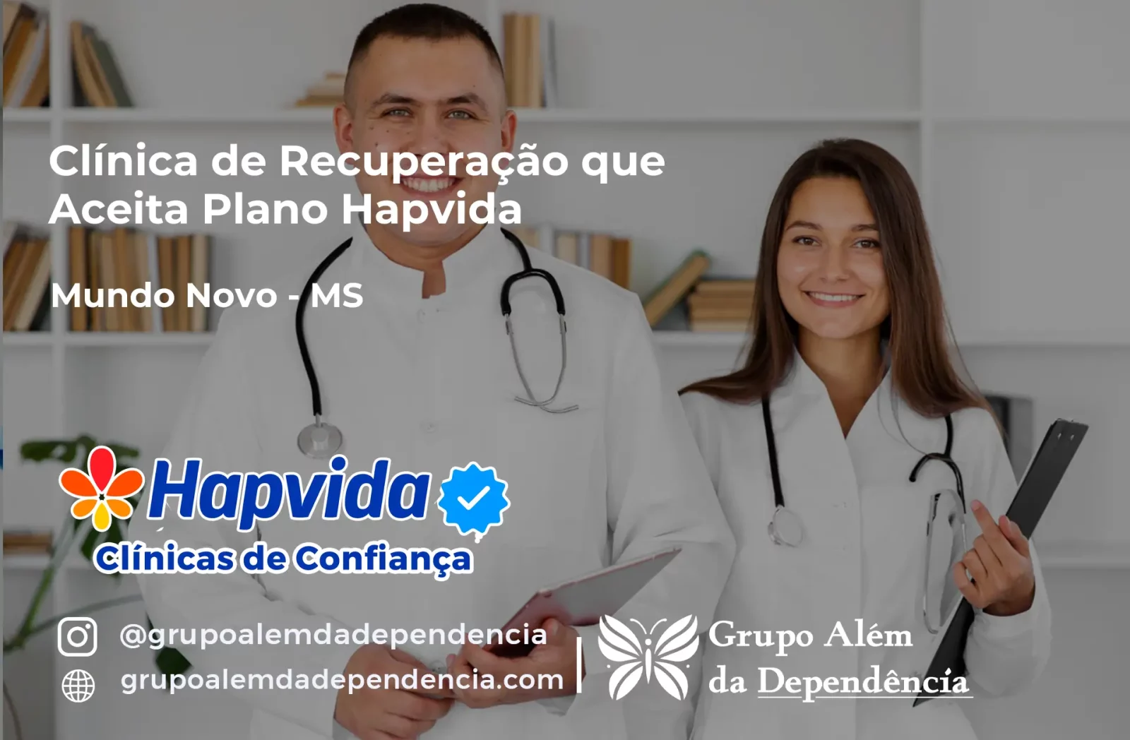 Clínica de Recuperação que Aceita Hapvida em Mundo Novo - MS