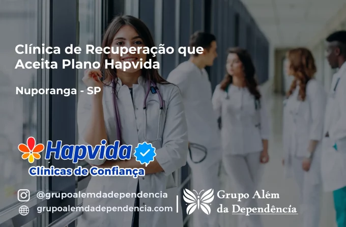 Clínica de Recuperação que Aceita Hapvida em Nuporanga - SP