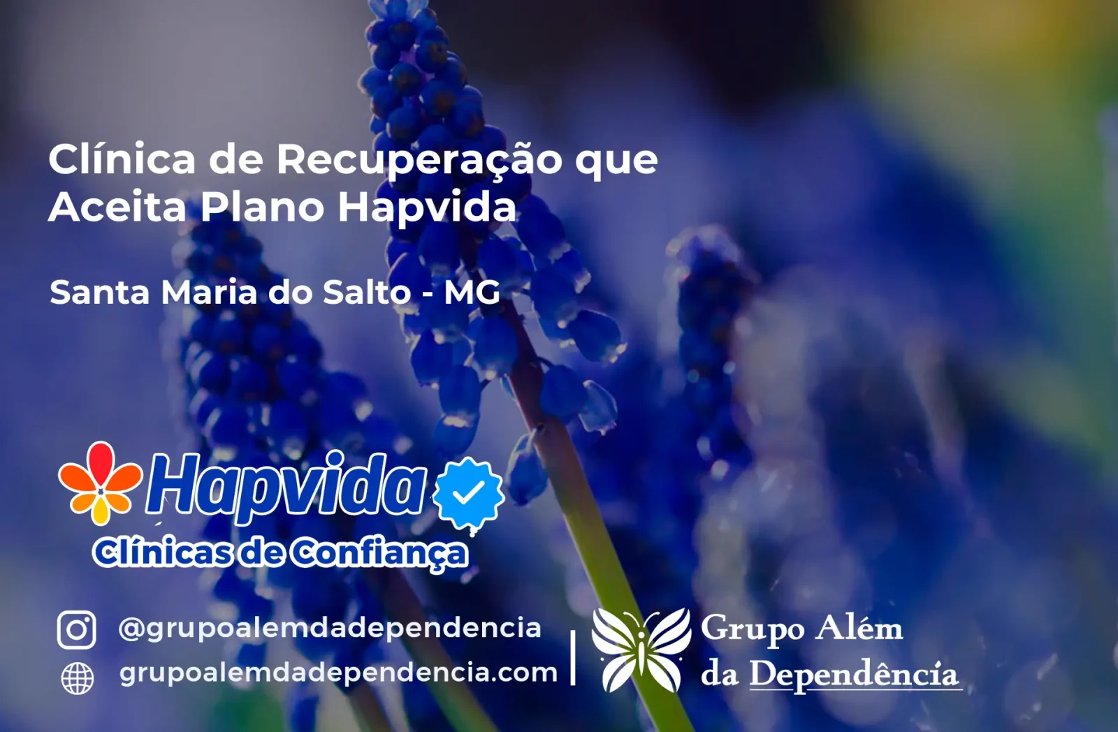 Clínica de Recuperação que Aceita Hapvida em Santa Maria do Salto - MG