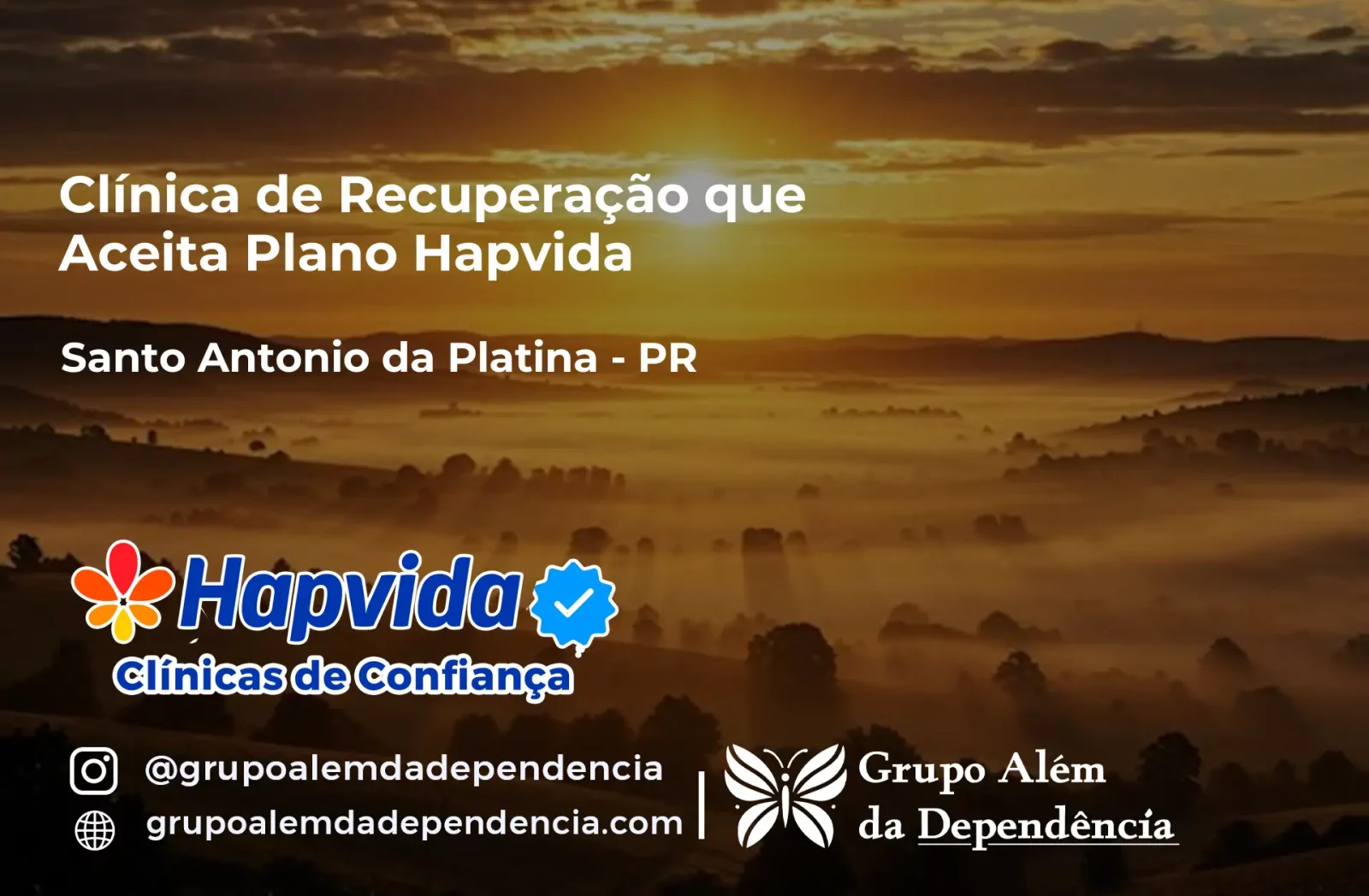 Clínica de Recuperação que Aceita Hapvida em Santo Antônio da Platina - PR