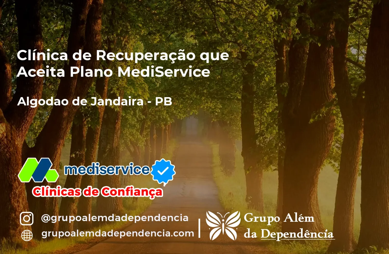 Clínica de Recuperação que Aceita Mediservice em Algodão de Jandaíra - PB