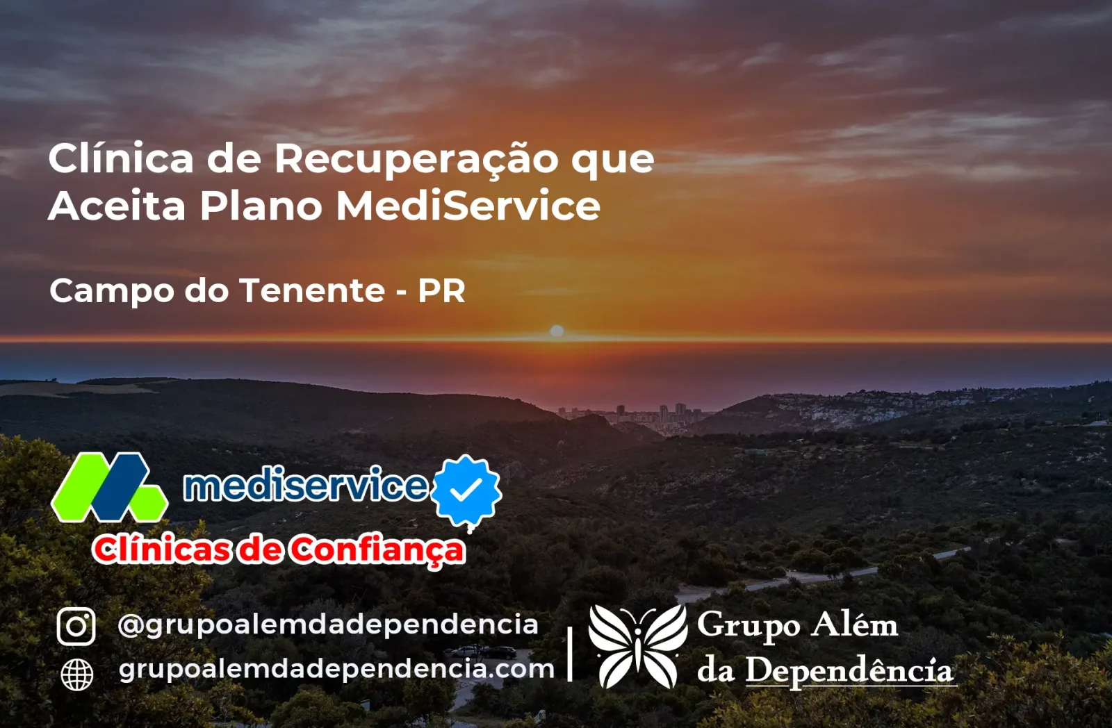 Clínica de Recuperação que Aceita Mediservice em Campo do Tenente - PR