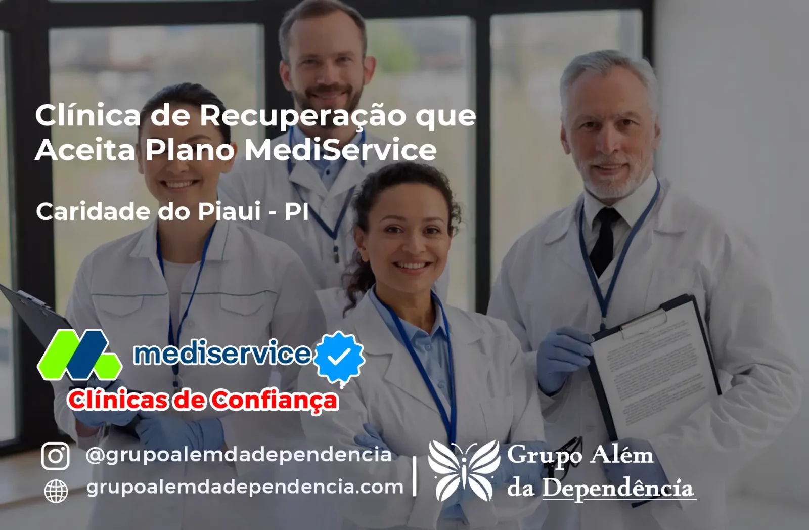 Clínica de Recuperação que Aceita Mediservice em Caridade do Piauí - PI