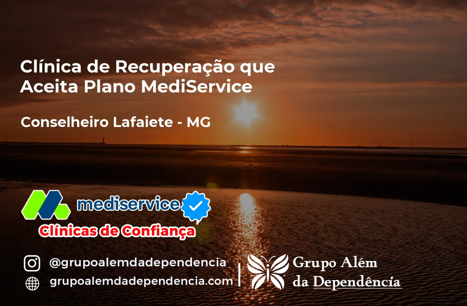 Clínica de Recuperação que Aceita Mediservice em Conselheiro Lafaiete - MG