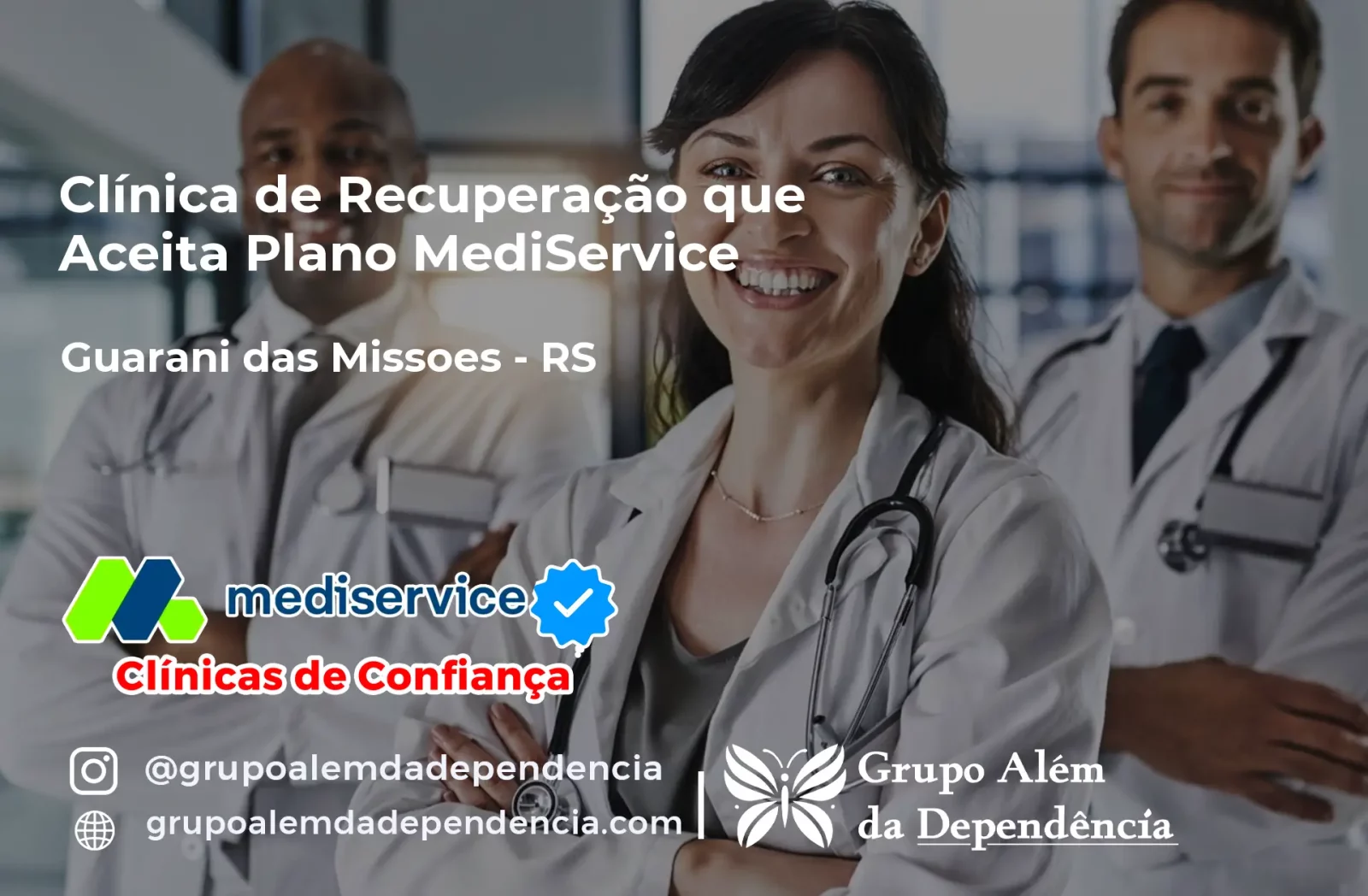 Clínica de Recuperação que Aceita Mediservice em Guarani das Missões - RS