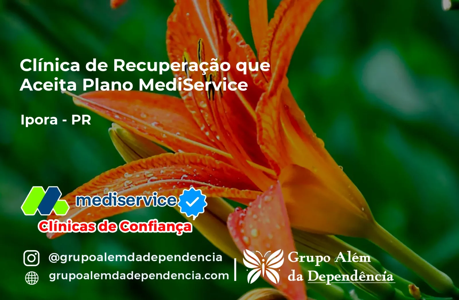 Clínica de Recuperação que Aceita Mediservice em Iporã - PR