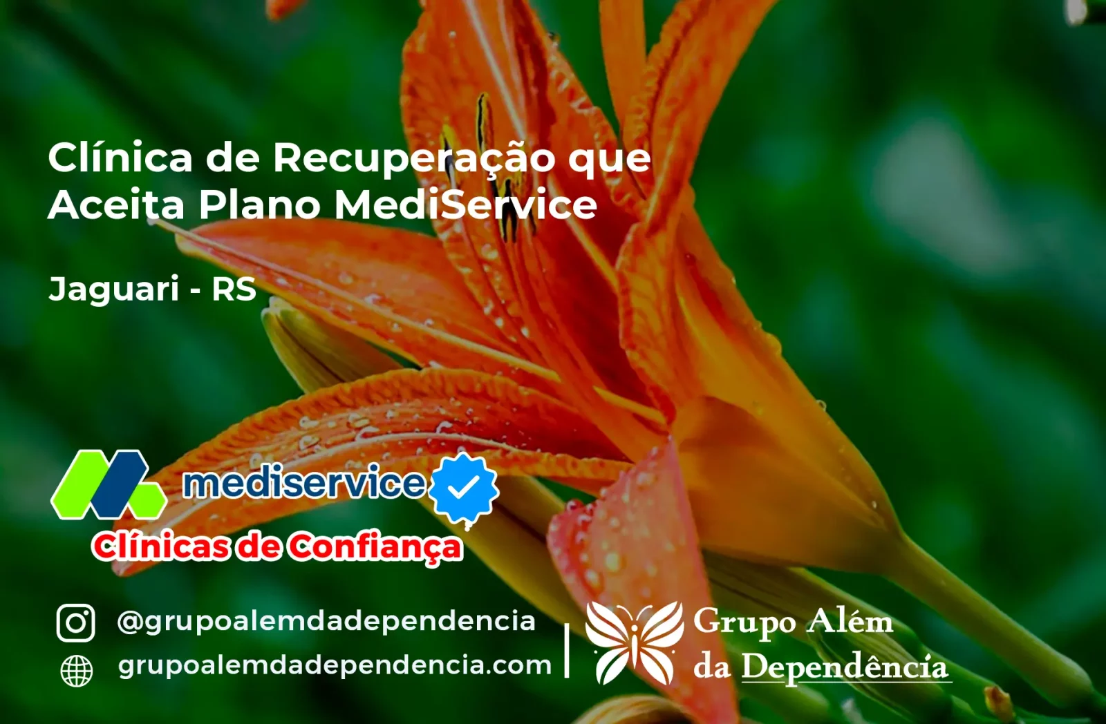 Clínica de Recuperação que Aceita Mediservice em Jaguari - RS