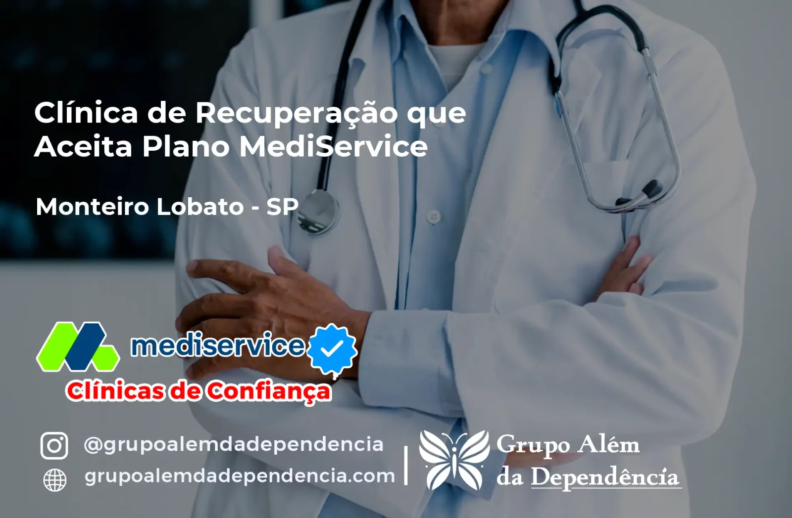 Clínica de Recuperação que Aceita Mediservice em Monteiro Lobato - SP