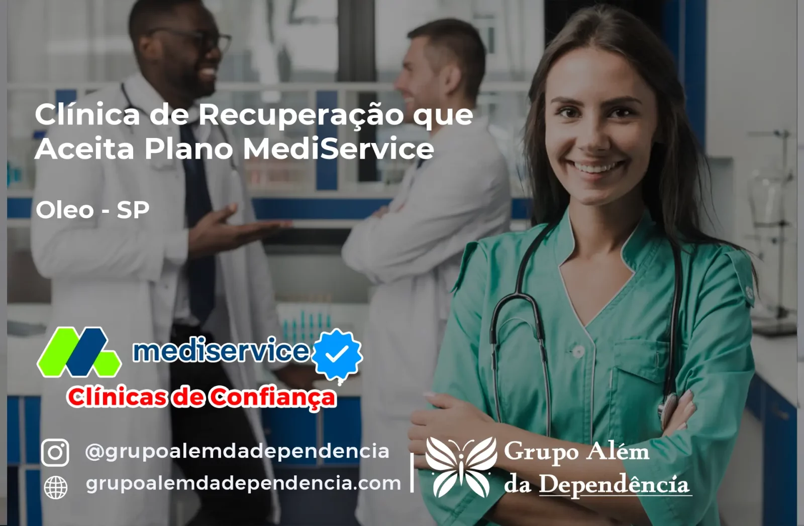 Clínica de Recuperação que Aceita Mediservice em Óleo - SP