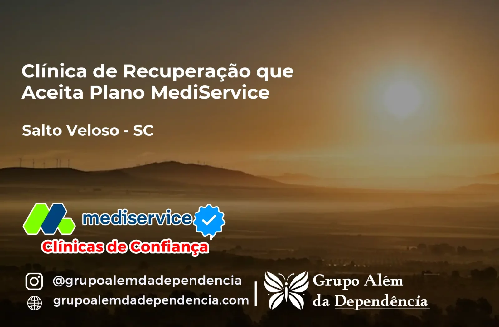 Clínica de Recuperação que Aceita Mediservice em Salto Veloso - SC