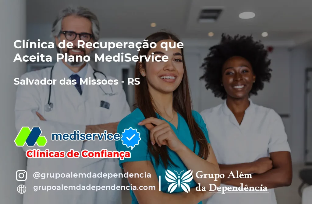 Clínica de Recuperação que Aceita Mediservice em Salvador das Missões - RS 1 Clínica de Recuperação que Aceita Mediservice em Salvador das Missões - RS