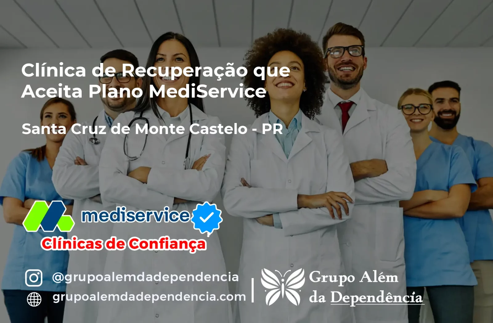 Clínica de Recuperação que Aceita Mediservice em Santa Cruz de Monte Castelo - PR