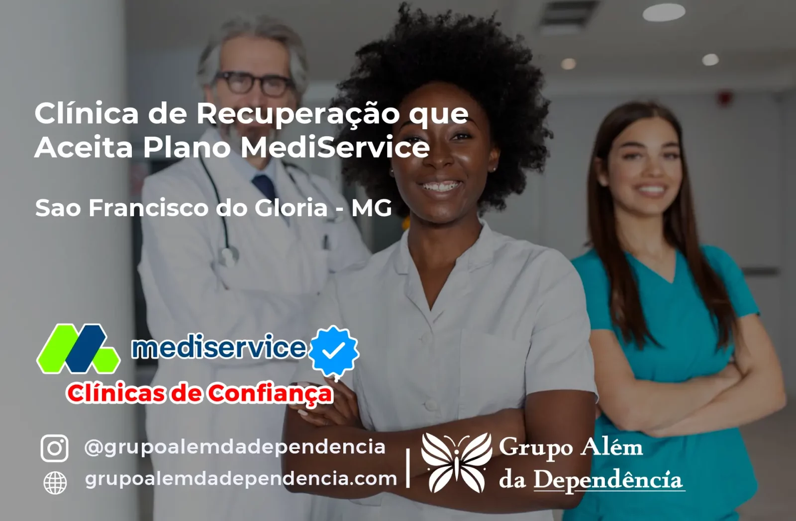 Clínica de Recuperação que Aceita Mediservice em São Francisco do Glória - MG