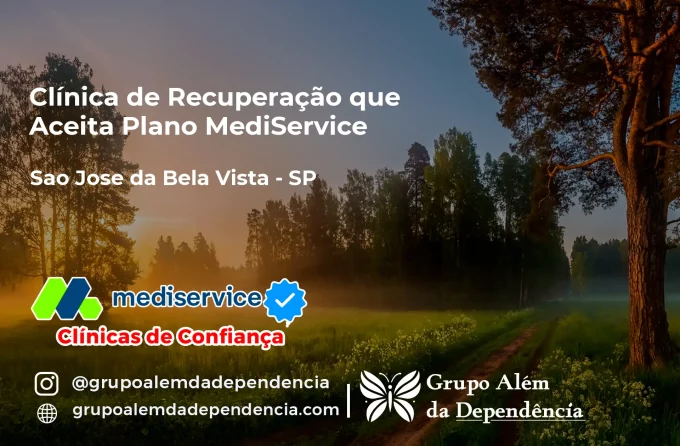 Clínica de Recuperação que Aceita Mediservice em São José da Bela Vista - SP