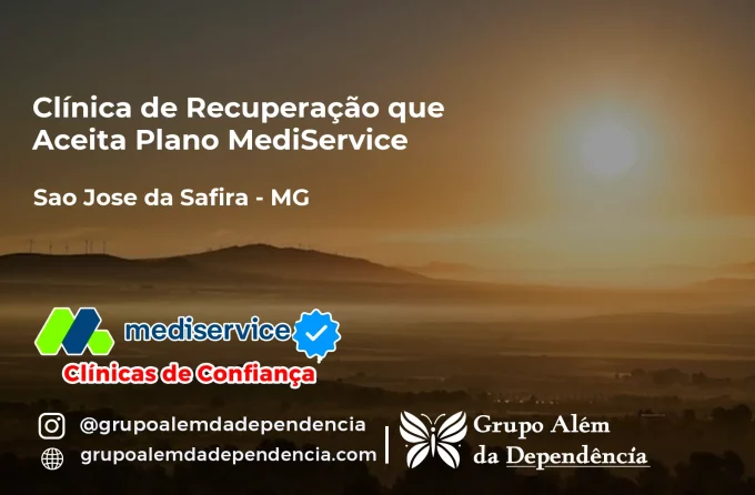 Clínica de Recuperação que Aceita Mediservice em São José da Safira - MG
