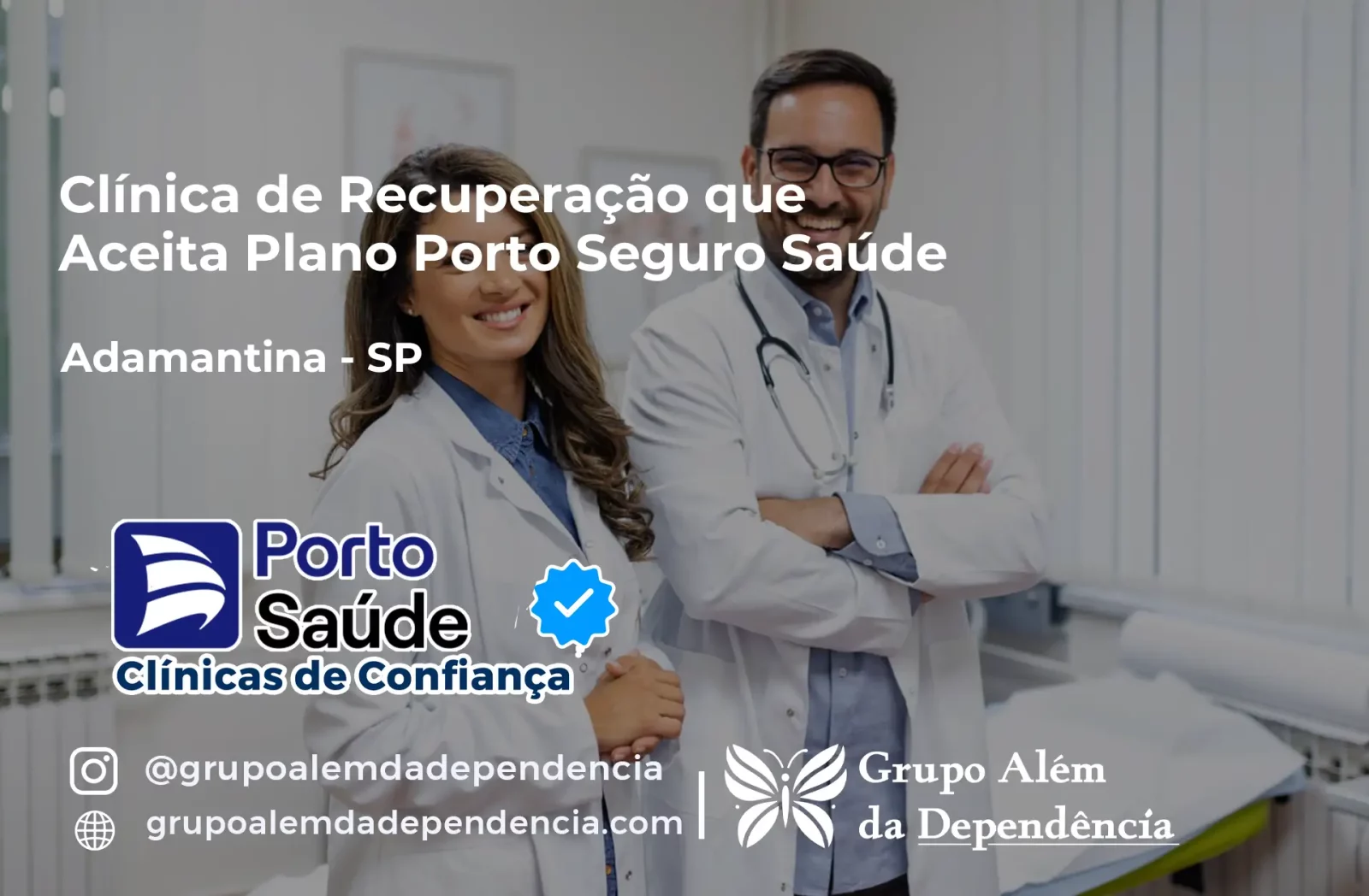 Clínica de Recuperação que Aceita Porto Seguro Saúde em Adamantina - SP