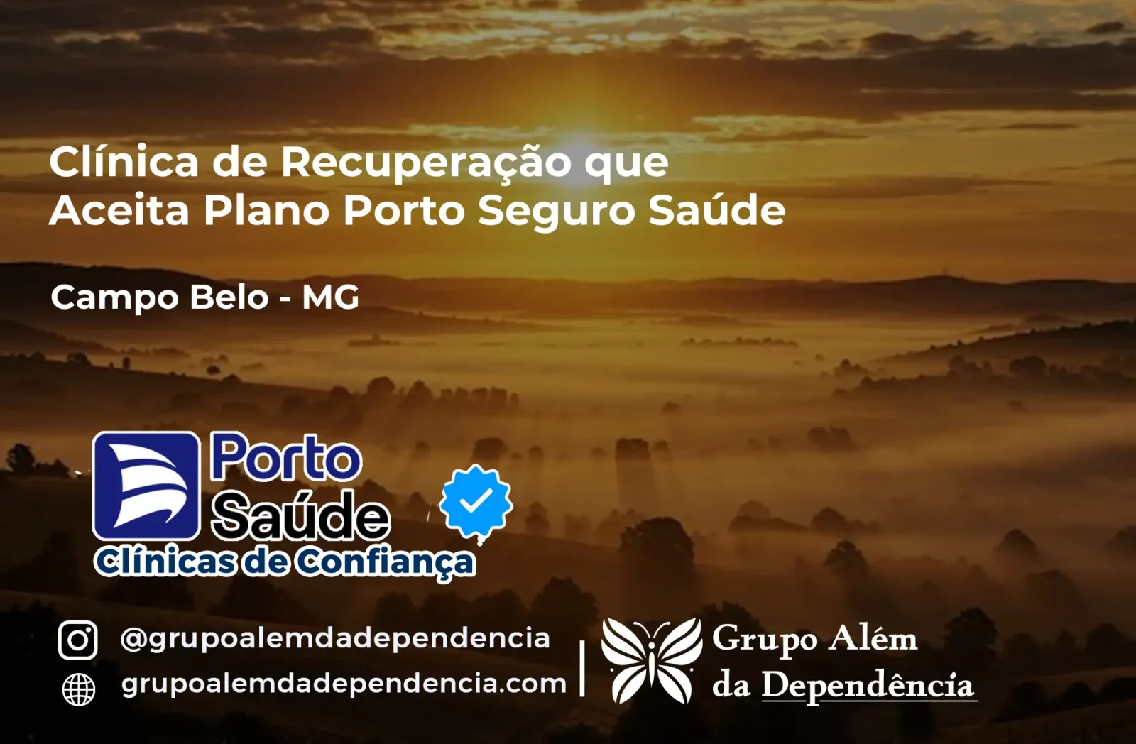 Clínica de Recuperação que Aceita Porto Seguro Saúde em Campo Belo - MG