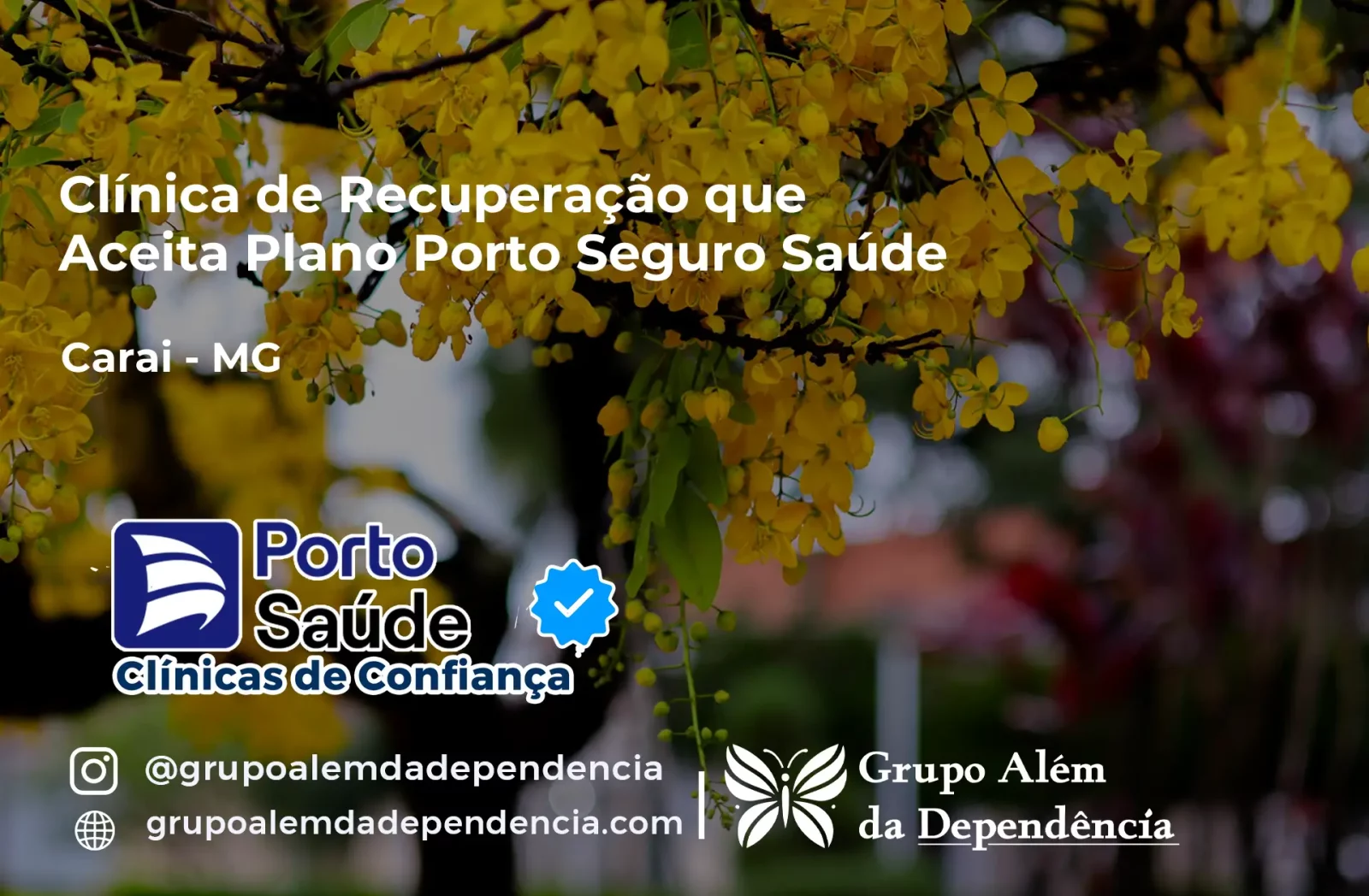 Clínica de Recuperação que Aceita Porto Seguro Saúde em Caraí - MG