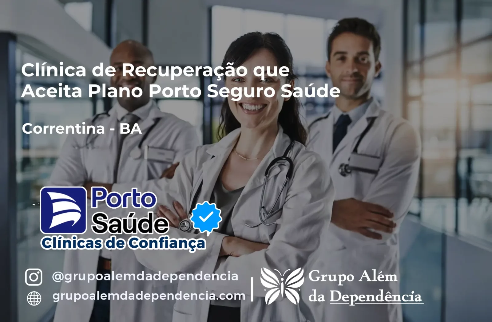 Clínica de Recuperação que Aceita Porto Seguro Saúde em Correntina - BA