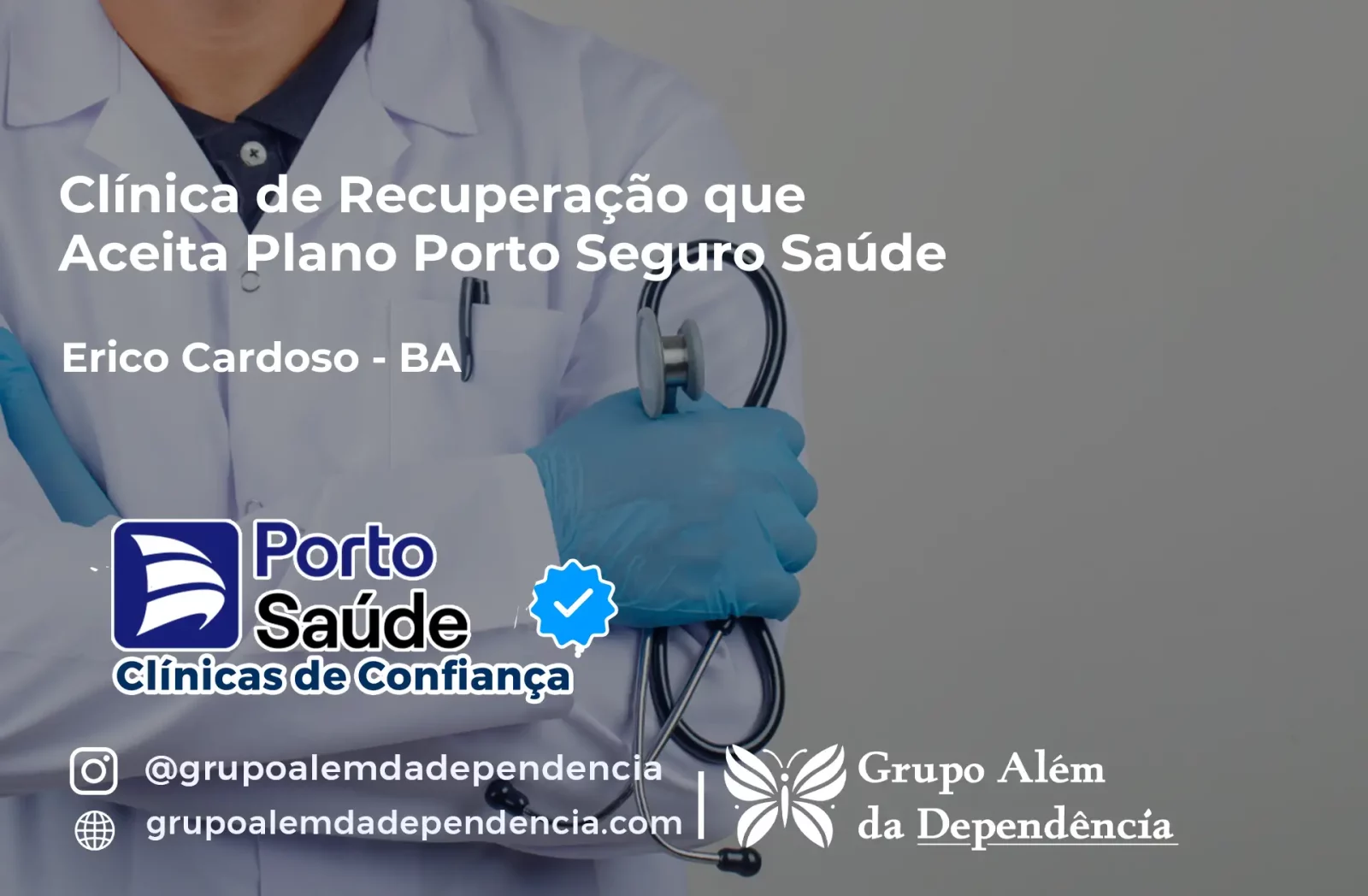Clínica de Recuperação que Aceita Porto Seguro Saúde em Érico Cardoso - BA