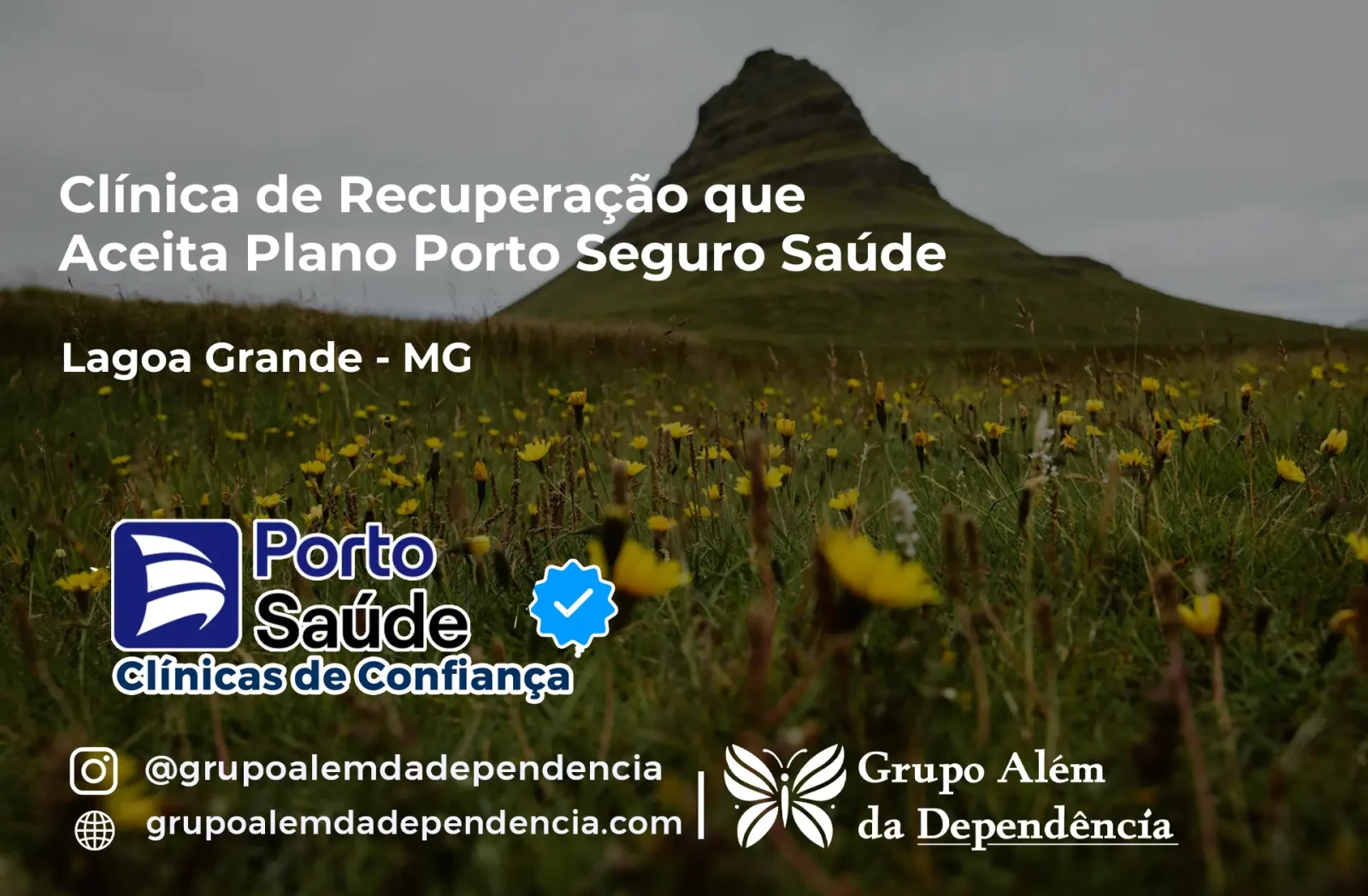 Clínica de Recuperação que Aceita Porto Seguro Saúde em Lagoa Grande - MG