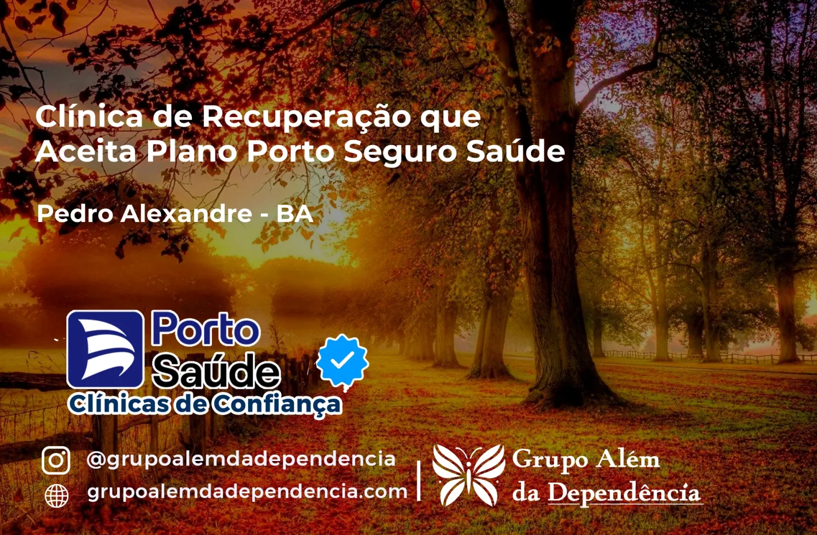 Clínica de Recuperação que Aceita Porto Seguro Saúde em Pedro Alexandre - BA