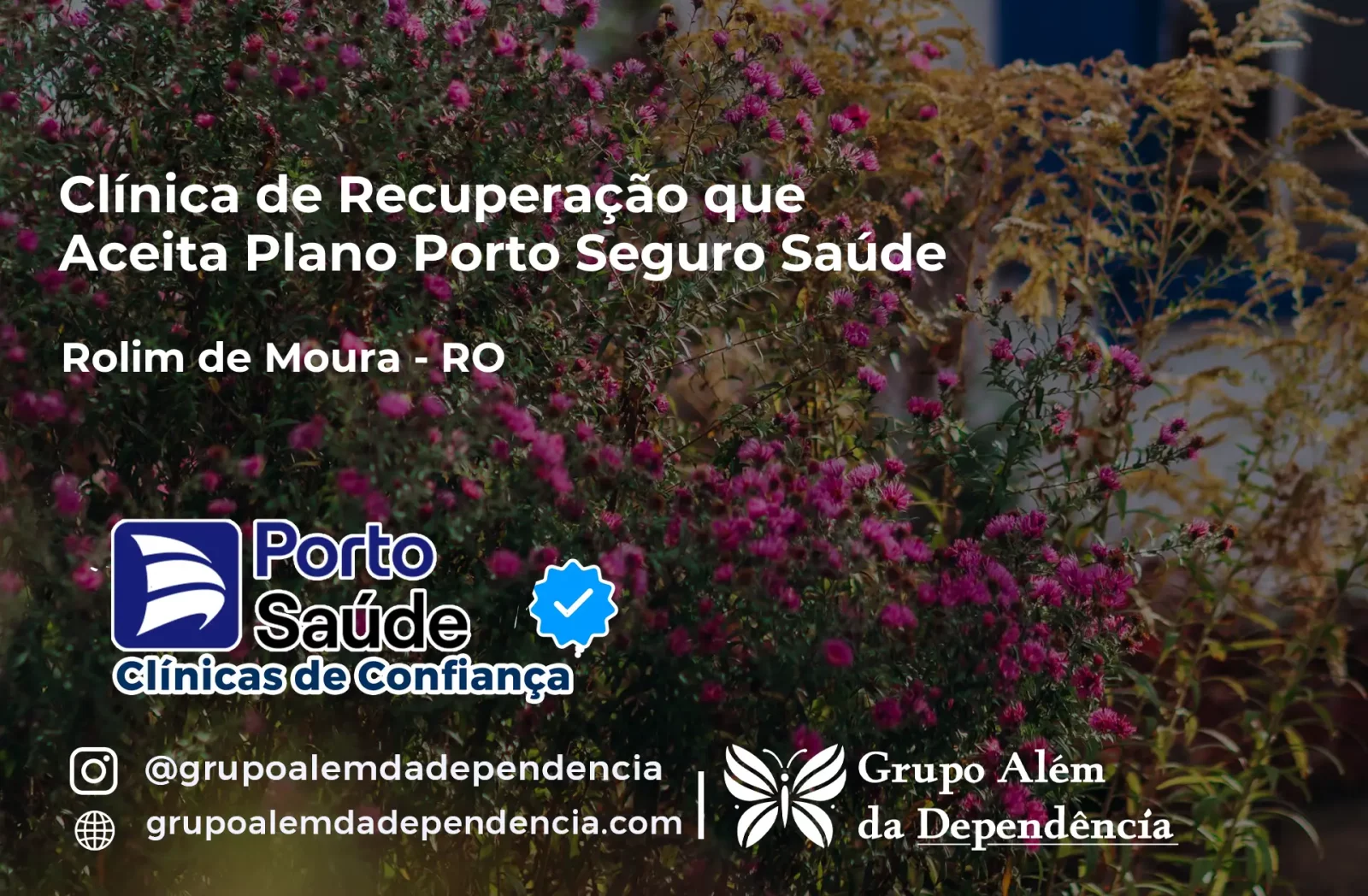 Clínica de Recuperação que Aceita Porto Seguro Saúde em Rolim de Moura - RO