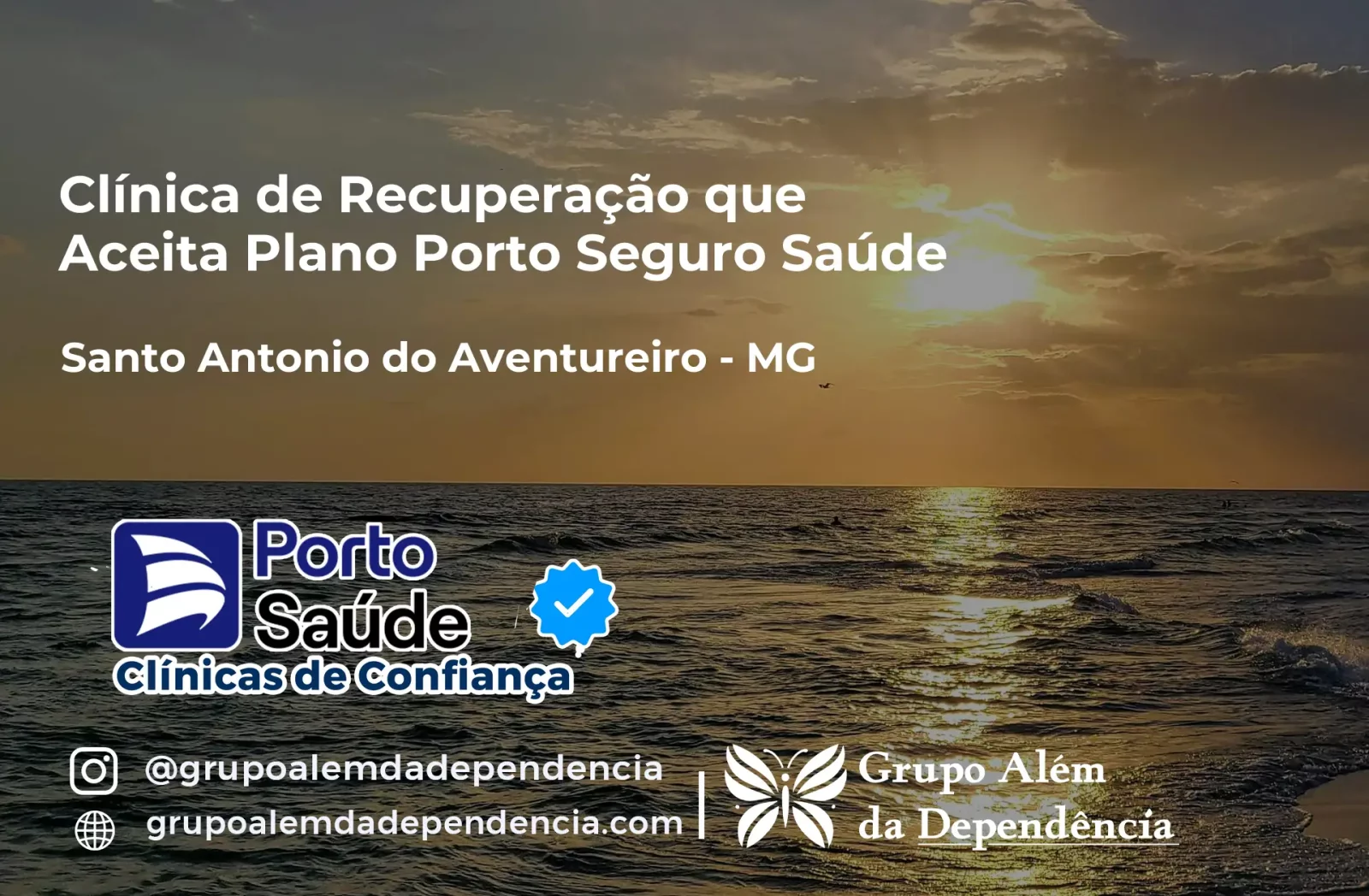 Clínica de Recuperação que Aceita Porto Seguro Saúde em Santo Antônio do Aventureiro - MG