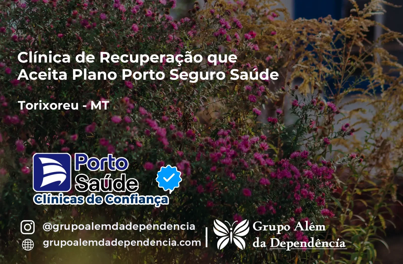 Clínica de Recuperação que Aceita Porto Seguro Saúde em Torixoréu - MT