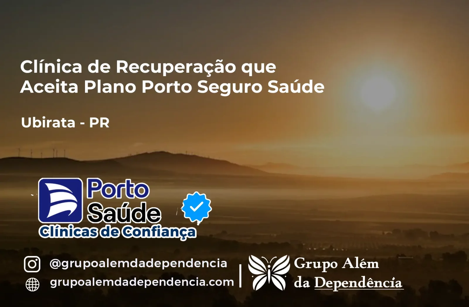 Clínica de Recuperação que Aceita Porto Seguro Saúde em Ubiratã - PR