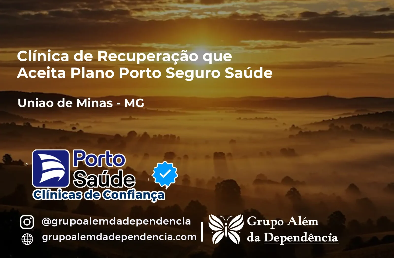Clínica de Recuperação que Aceita Porto Seguro Saúde em União de Minas - MG