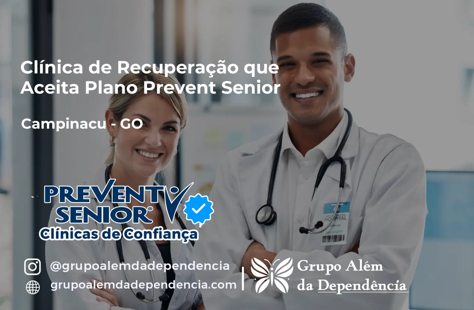 Clínica de Recuperação que Aceita Prevent Senior em Campinaçu - GO
