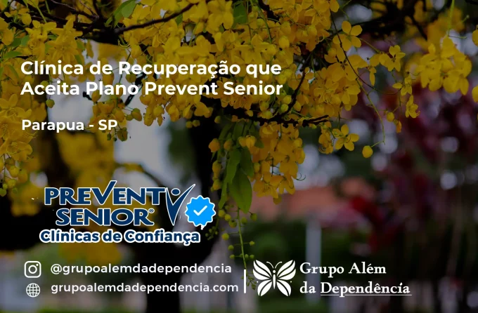 Clínica de Recuperação que Aceita Prevent Senior em Parapuã - SP
