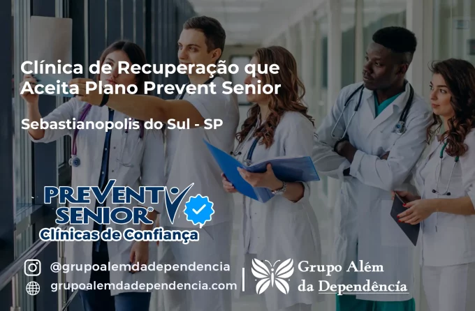 Clínica de Recuperação que Aceita Prevent Senior em Sebastianópolis do Sul - SP