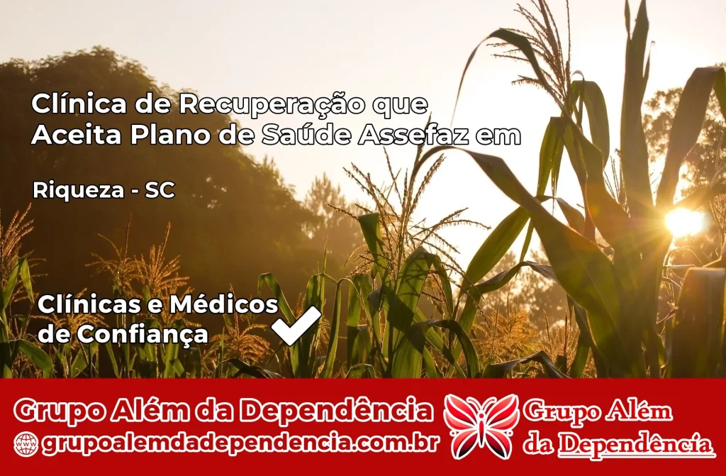 Clínica de Recuperação que Aceita Plano de Saúde Assefaz em Riqueza – SC 1 Clínica Assefaz em Riqueza – SC