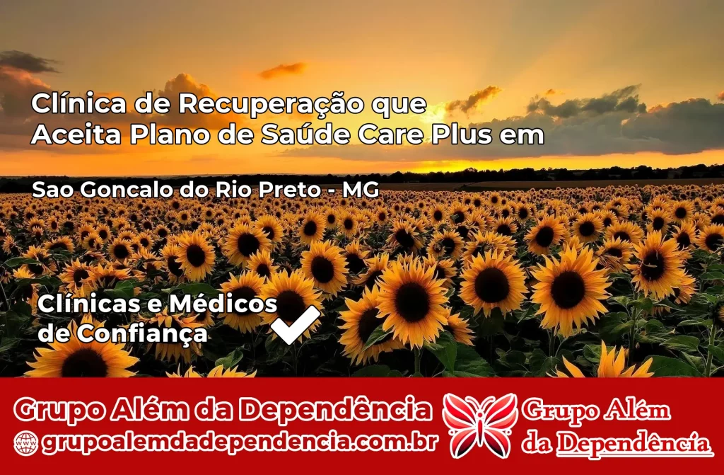 Clínica de Recuperação que Aceita Plano de Saúde Care Plus em São Gonçalo do Rio Preto – MG 1 Clínica Care Plus em São Gonçalo do Rio Preto – MG