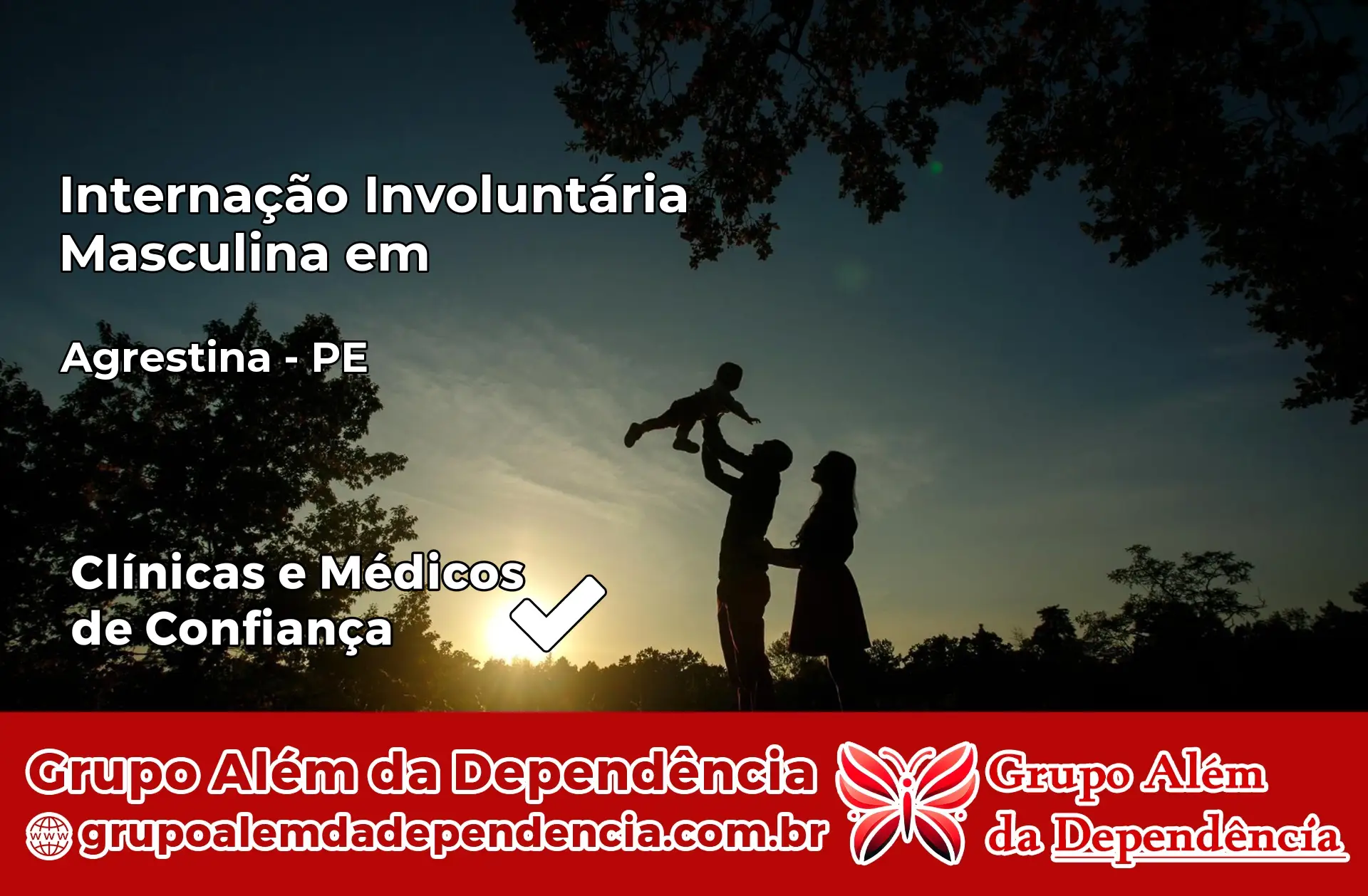 Internação Involuntária Masculina em Agrestina – PE