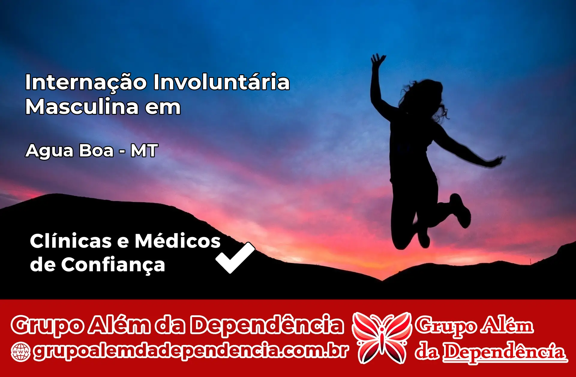 Internação Involuntária Masculina em Água Boa – MT