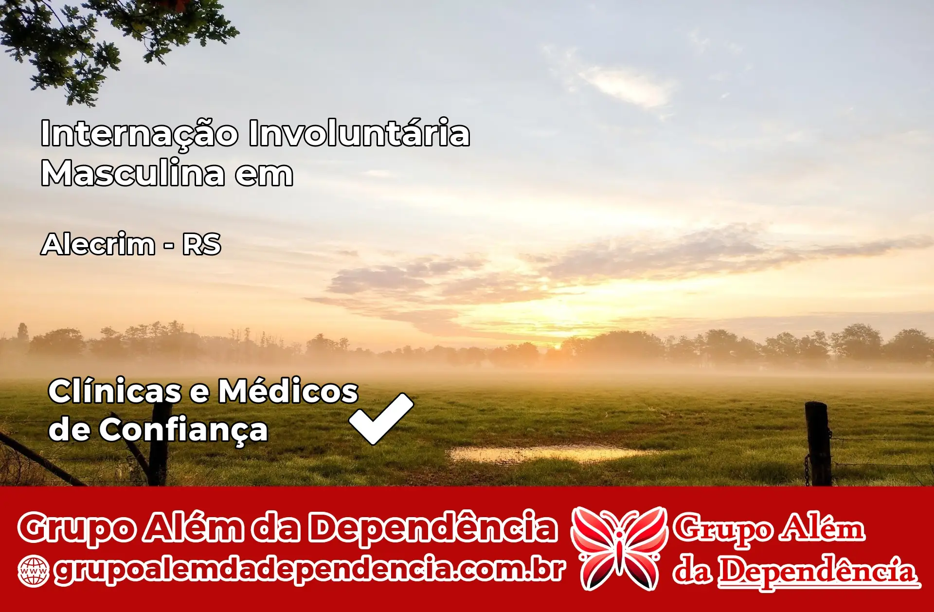 Internação Involuntária Masculina em Alecrim – RS