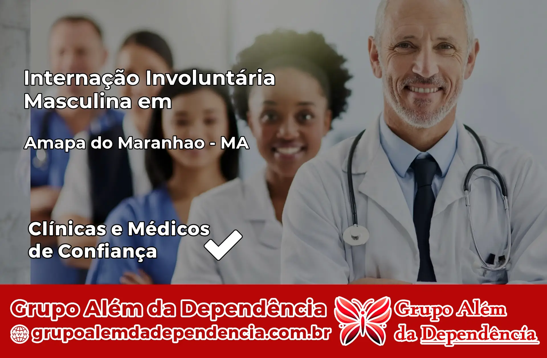 Internação Involuntária Masculina em Amapá do Maranhão – MA
