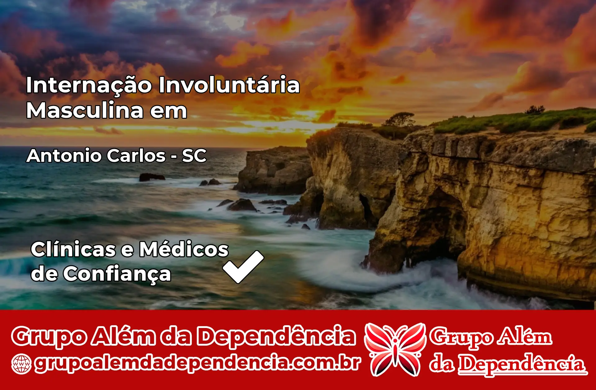 Internação Involuntária Masculina em Antônio Carlos – SC