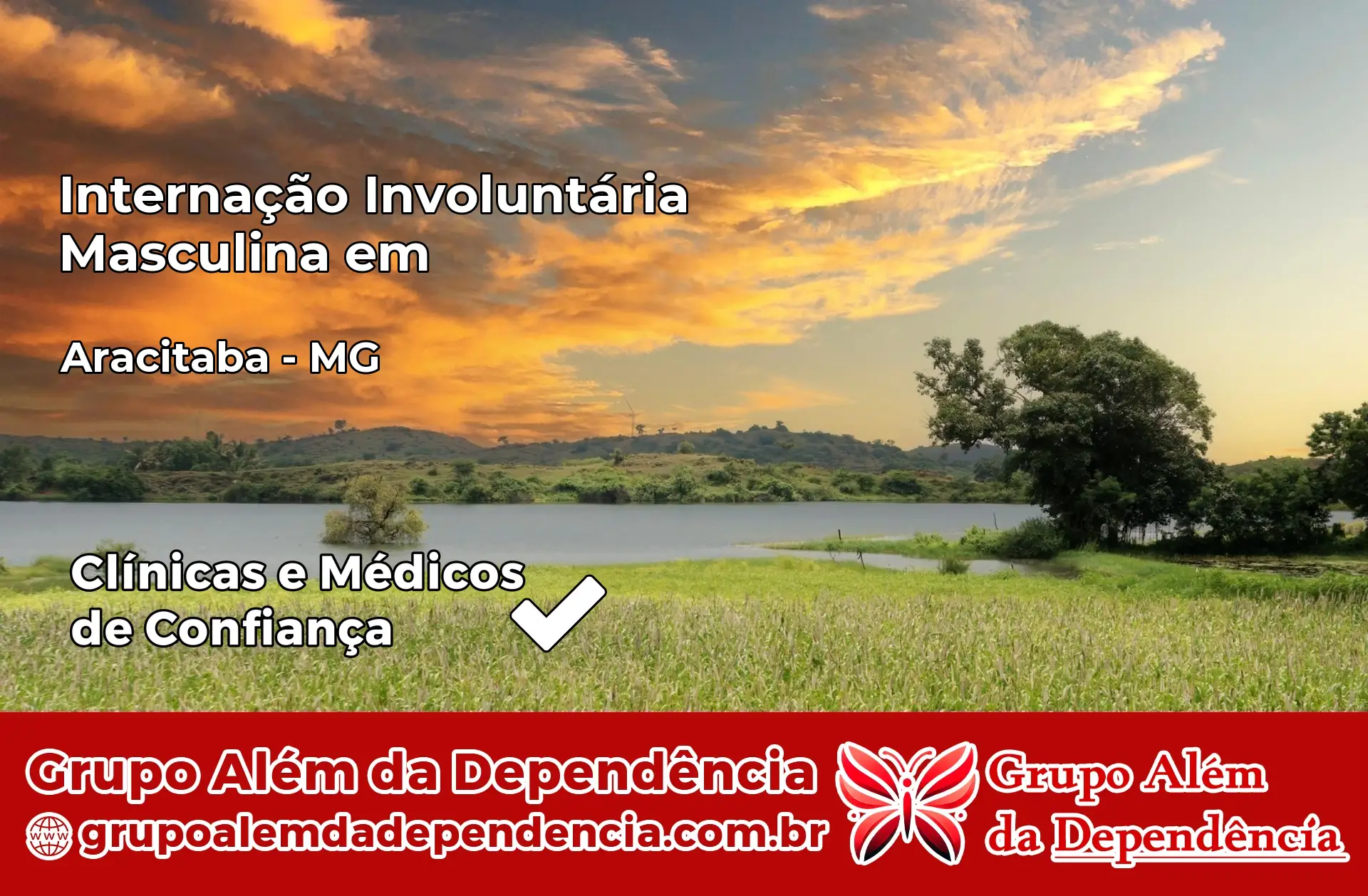 Internação Involuntária Masculina em Aracitaba – MG