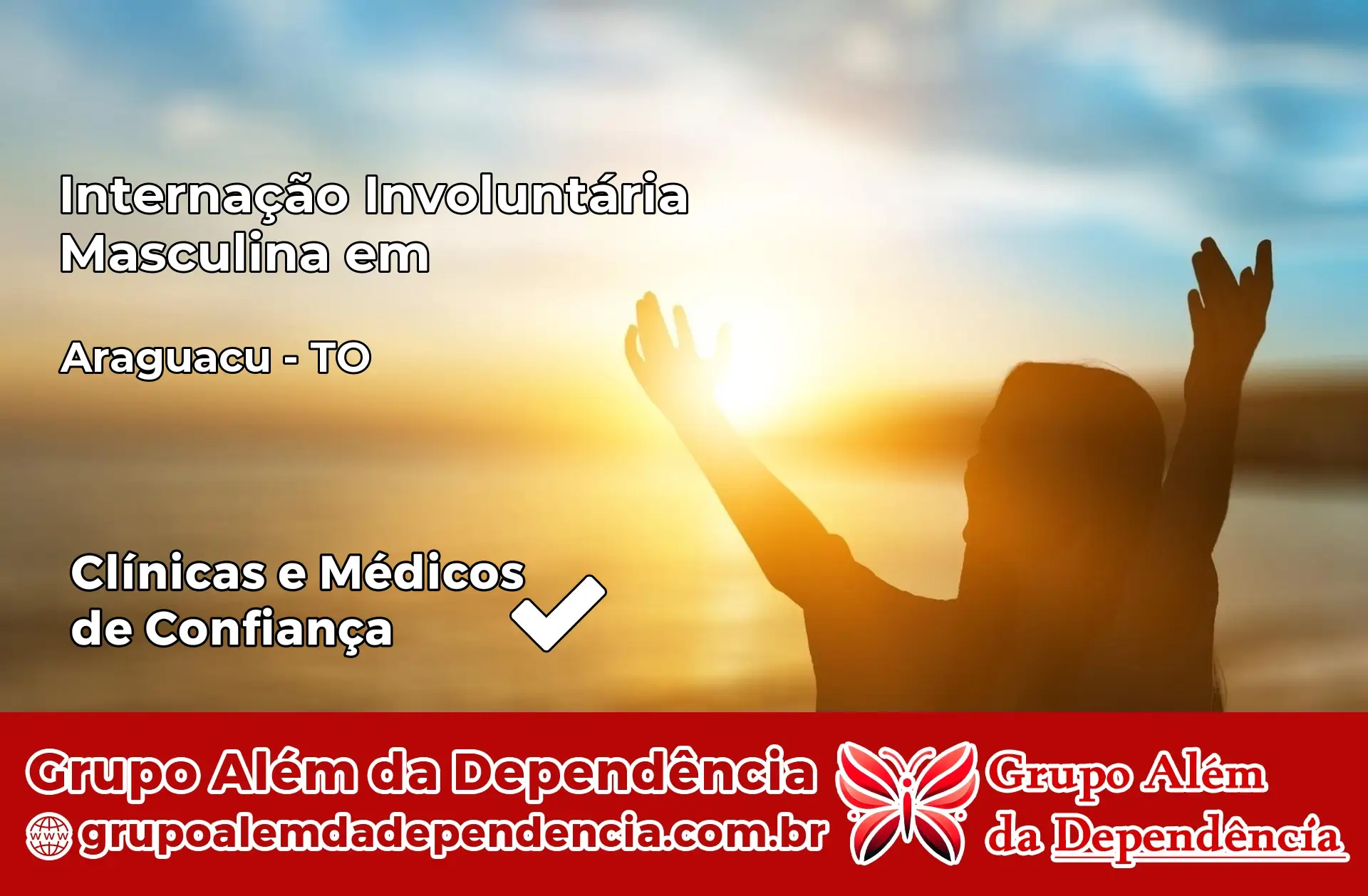 Internação Involuntária Masculina em Araguaçu – TO