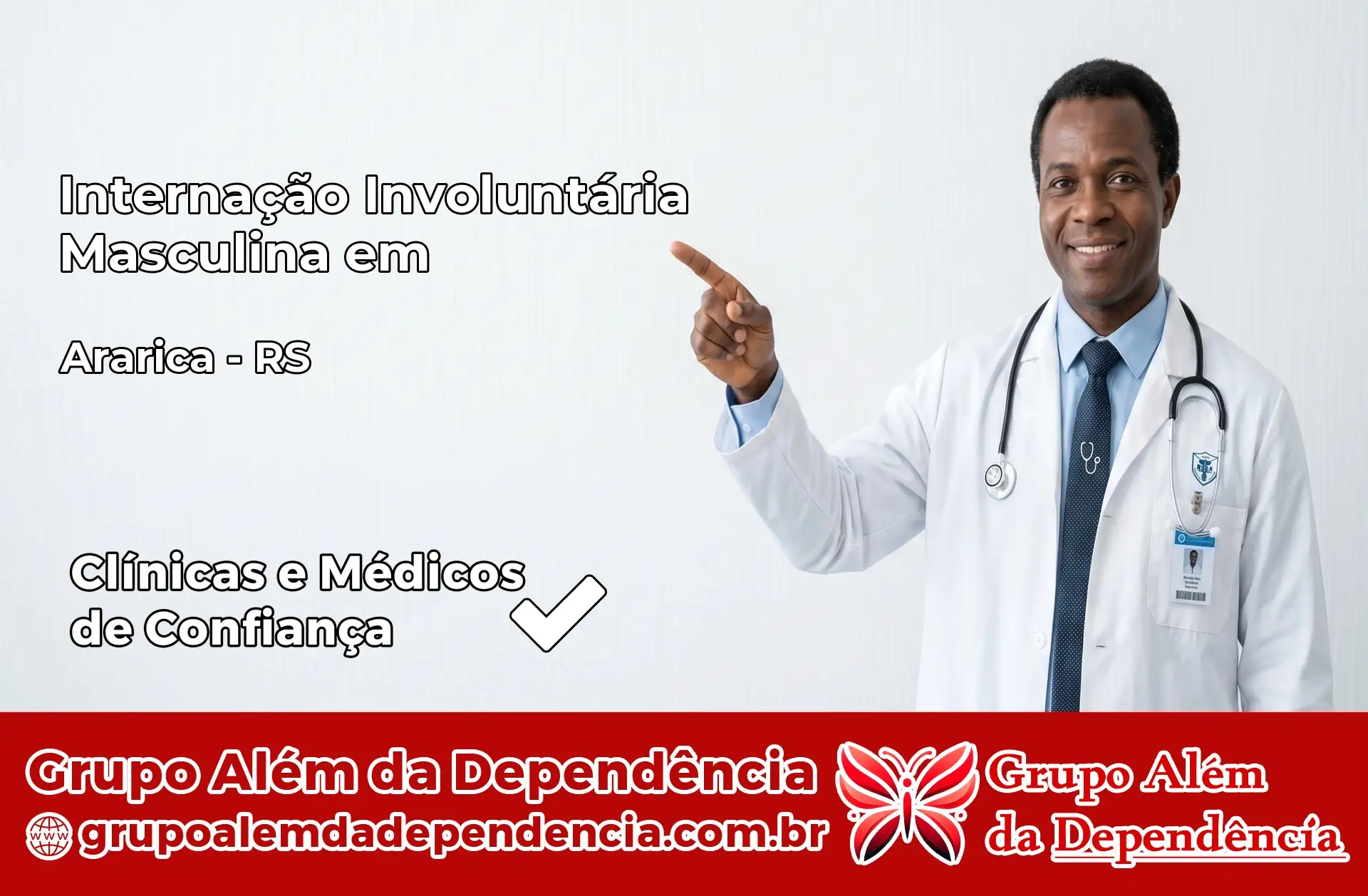 Internação Involuntária Masculina em Araricá – RS