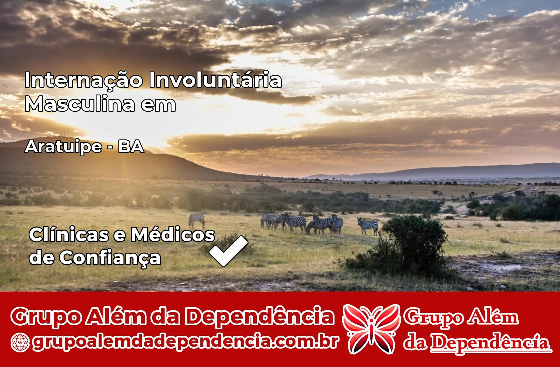 Internação Involuntária Masculina em Aratuípe – BA