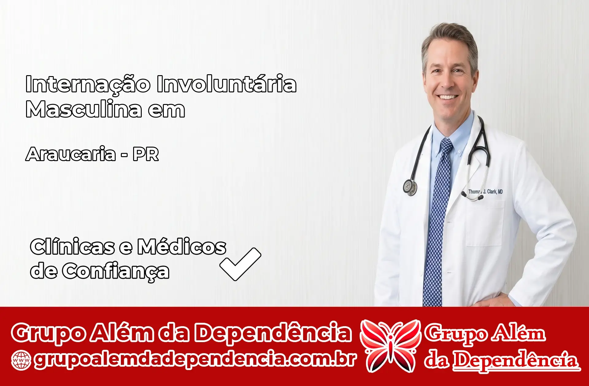Internação Involuntária Masculina em Araucária – PR